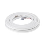 GloboStar® NEONIO 90755 Digital Pixel Addressable Neon Strip - Ψηφιακή Ταινία Neon Flex LED SMD 5050 14.4W/m 60LED/m 20PIXEL/m SPI/TTL Protocol IC SM16703P/WS2811/WS2812 864lm/m 180° DC 12V Αδιάβροχη IP67 Πολύχρωμη RGB - Λευκό Σώμα - Μ1000 x Π1 x Υ2.3cm -