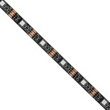 GloboStar® DIGISTRIP 90759 Set RGB Strip - Σετ Ταινίας 5 Μέτρων με Controller & Bluetooth Mobile APP - LED SMD 5050 36W/5m 150LED/5m 2880lm/m 120° DC 5V με USB 2.0 & Bluetooth Mobile APP IP20 Πολύχρωμο RGB - Dimmable - Μαύρο Σώμα - Μ500 x Π1 x Υ0.2cm - Συ