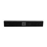 GloboStar® DIGICOLUMN 90761 Μοντέρνο Επιτραπέζιο Φωτιστικό Γραφείου WiFi Digital Pixel Rhythm Music Bar LED 8W 640lm 90° DC 5V με USB 2.0 & WiFi Mobile APP IP20 - Εναλλαγή Φωτισμού μέσω WiFi Εφαρμογής - Πολύχρωμο RGB - Dimmable - Μαύρο - Μ2.3 x Π2.5 x Υ19
