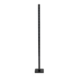 GloboStar® DIGICOLUMN 90762 Μοντέρνο Επιδαπέδιο Φωτιστικό Γραφείου Digital Pixel Rhythm Music Bar LED 12W 960lm 90° DC 5V με USB 2.0 IP20 - Εναλλαγή Φωτισμού μέσω Τηλεχειριστηρίου - Πολύχρωμο RGB - Dimmable - Μαύρο - Μ3.4 x Π2.5 x Υ122cm - 2 Χρόνια Εγγύησ