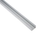 GLOBOSTAR® ALP-19S NEONIO 90770-3M Επιφανειακό Προφίλ Αλουμινίου για Ταινίες LED ΝΕΟΝΙΟ - Μαύρο - Μ300 x Π2.9 x Υ1.9cm