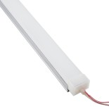 GLOBOSTAR® ALP-19S NEONIO 90770-3M Επιφανειακό Προφίλ Αλουμινίου για Ταινίες LED ΝΕΟΝΙΟ - Μαύρο - Μ300 x Π2.9 x Υ1.9cm