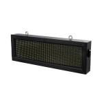 GLOBOSTAR®DISPLAY 90306 Κυλιόμενη Ψηφιακή Επιγραφή 64x16cm P10 Μονής Όψης LED AC 220-240V Αδιάβροχο IP65 Ψυχρό Λευκό 6000K - WiFi Control μέσω FK APP - Αισθητήρας Θερμοκρασίας & Υγρασίας - Μ72 x Π9 x Υ24cm - 2 Χρόνια Εγγύηση