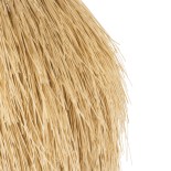 GLOBOSTAR® ARCHIPELAGO 01913 Boho Κρεμαστό Φωτιστικό Οροφής με Ντουί 1 x E27 AC 220-240V IP20 - Μπεζ - Μ80 x Π80 x Υ100cm