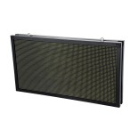 GLOBOSTAR® DISPLAY 90812 Κυλιόμενη Ψηφιακή Επιγραφή 96x48cm P10 Διπλής Όψης LED AC 220-240V Αδιάβροχο IP65 Ψυχρό Λευκό 6000K - WiFi Control μέσω FK APP - Αισθητήρας Θερμοκρασίας & Υγρασίας - Μ102 x Π11 x Υ54.5cm - 2 Χρόνια Εγγύηση