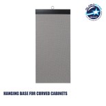 GLOBOSTAR® 41032 Σύστημα Κρέμασης για Κυρτές Οθόνες LED Video Wall με Διαστάσεις Καμπίνας 50x50cm & 50x100cm με Fast Clip Συνδέσμους - Μ50 x Π7 x Υ7cm