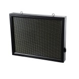 GLOBOSTAR®DISPLAY 90800 Κυλιόμενη Ψηφιακή Επιγραφή 64x48cm P10 Μονής Όψης LED AC 220-240V Αδιάβροχο IP65 Ψυχρό Λευκό 6000K - WiFi Control μέσω FK APP - Αισθητήρας Θερμοκρασίας & Υγρασίας - Μ72 x Π9 x Υ56cm - 2 Χρόνια Εγγύηση
