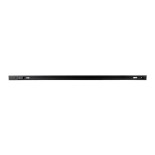 GloboStar® 2L-EUROTRACK 60901 Μονοφασική Ράγα 2 Καλωδίων για Σποτ Ράγας LED AC 220-240V IP20 Μ100 x Π3.4 x Υ2cm - EUROTRACK® System 1L+1N - Αλουμίνιο - Μαύρο - 1 Μέτρο - 5 Χρόνια Εγγύηση