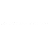 GloboStar® 2L-EUROTRACK 60984-3M Μονοφασική Ράγα 2 Καλωδίων για Σποτ Ράγας LED AC 220-240V IP20 Μ300 x Π3.4 x Υ2cm - EUROTRACK® System 1L+1N - Αλουμίνιο - Μαύρο - 3 Μέτρα - 5 Χρόνια Εγγύηση