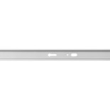 GloboStar® 2L-EUROTRACK 60985-3Μ Μονοφασική Ράγα 2 Καλωδίων για Σποτ Ράγας LED AC 220-240V IP20 Μ300 x Π3.4 x Υ2cm - EUROTRACK® System 1L+1N - Αλουμίνιο - Λευκό - 3 Μέτρα - 5 Χρόνια Εγγύηση