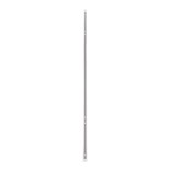 GloboStar® 2L-EUROTRACK 60985-3Μ Μονοφασική Ράγα 2 Καλωδίων για Σποτ Ράγας LED AC 220-240V IP20 Μ300 x Π3.4 x Υ2cm - EUROTRACK® System 1L+1N - Αλουμίνιο - Λευκό - 3 Μέτρα - 5 Χρόνια Εγγύηση
