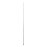 GloboStar® GLASSBOARD-PROFILE 70812-3M Προφίλ Αλουμινίου - Βάση & Ψύκτρα Ταινίας LED με Λευκό Γαλακτερό Κάλυμμα - Χρήση για Μοριακό Φωτισμό Γυαλιού Πάχους 10mm - Πατητό Κάλυμμα - Ασημί - 3 Μέτρα - Πακέτο 5 Τεμαχίων - Μ300 x Π1.7 x Υ3cm