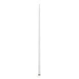 GloboStar® SURFACE-PROFILE 70824-3M Προφίλ Αλουμινίου - Βάση & Ψύκτρα Ταινίας LED με Λευκό Γαλακτερό Κάλυμμα - Επιφανειακή Χρήση - Πατητό Κάλυμμα - Ασημί - 3 Μέτρα - Πακέτο 5 Τεμαχίων - Μ300 x Π3 x Υ2cm