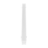 GloboStar® RECESS-PROFILE 70833-1M Προφίλ Αλουμινίου - Βάση & Ψύκτρα Ταινίας LED με Λευκό Γαλακτερό Κάλυμμα - Χωνευτή Χρήση - Πατητό Κάλυμμα - Λευκό - 1 Μέτρο - Μ100 x Π7.5 x Υ7cm