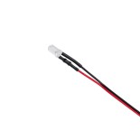 GloboStar® DIODE-LED 73732 Low Power Diode LED - Χαμηλής Ισχύος Δίοδος LED 0.3W DC 12V Κόκκινο - Συσκευασία 10 Τεμαχίων - Dimmable - Φ0.5 x Υ1cm - 2 Χρόνια Εγγύηση