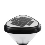 GloboStar® NATURE 90526 Αυτόνομο Ηλιακό Φωτιστικό Κήπου - Απλίκα Αρχιτεκτονικού Φωτισμού Εξωτερικού Χώρου LED 10W 330lm 120° με Ενσωματωμένο Φωτοβολταϊκό Panel 6V 2W & Επαναφορτιζόμενη Μπαταρία Li-ion 3.2V 1800mAh με Αισθητήρα Ημέρας-Νύχτας - Αδιάβροχο IP