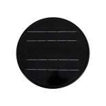 GLOBOSTAR® ARVENT 90534 Φωτιστικό Κολωνάκι Κήπου LED 10W 500lm 120° με Ενσωματωμένο Φωτοβολταϊκό Panel 6V 2W & Επαναφορτιζόμενη Μπαταρία Li-ion 3.2V 8000mAh με Αισθητήρα Ημέρας-Νύχτας Αδιάβροχο IP65 Ψυχρό Λευκό 6000K - Γκρι Ανθρακί - Μ24 x Π24 x Υ36cm - 2