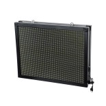 GLOBOSTAR®DISPLAY 90804 Κυλιόμενη Ψηφιακή Επιγραφή 64x48cm P10 Διπλής Όψης LED AC 220-240V Αδιάβροχο IP65 Ψυχρό Λευκό 6000K - WiFi Control μέσω FK APP - Αισθητήρας Θερμοκρασίας & Υγρασίας - Μ70 x Π11 x Υ54.5cm - 2 Χρόνια Εγγύηση