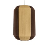 GloboStar® SALERNO 02076 Boho Κρεμαστό Φωτιστικό Καμπάνα Μονόφωτο 1 x E27 IP20 Μπεζ & Καφέ Βαμβακερό Νήμα - Μ50 x Π50 x Υ80cm