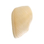 GloboStar® SALREL 02224 Boho Φωτιστικό Τοίχου - Απλίκα Μονόφωτο 1 x E27 AC 220-240V IP20 - Μ30 x Π22 x Υ38cm - Μπεζ Λεπτό Φύλλο Ξύλου Πλέγμα