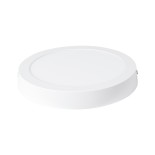 GloboStar® 60201 Εξωτερικό LED Panel Φ22cm 20W 2120lm 120° AC 220-240V IP20 Φ22.2 x Υ3cm Φυσικό Λευκό 4500K - 3 Χρόνια Εγγύηση