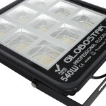GloboStar® TITAN 61436 Επαγγελματικός Προβολέας για Γήπεδα Tennis & Ποδοσφαίρου 5x5 LED 540W 67500lm 60°x90° FishEye AC 220-240V - Αδιάβροχος IP67 - Μ38 x Π8 x Υ42cm - Μαύρο - Φυσικό Λευκό 5000K - LUMILEDS Chips - TÜV Rheinland Certified - 5 Χρόνια Εγγύησ