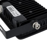 GloboStar® ATLAS 61516 Επαγγελματικός Προβολέας LED 10W 1200lm 120° AC 220-240V - Αδιάβροχος IP67 - Μ10 x Π2 x Υ8cm - Μαύρο - Φυσικό Λευκό 4500K - LUMILEDS Chips - TÜV Rheinland Certified - 5 Χρόνια Εγγύηση