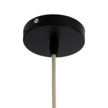 GLOBOSTAR® AQUATIC 01742 Boho Κρεμαστό Φωτιστικό Οροφής με Ντουί 1 x E27 AC 220-240V IP20 - Μπεζ - Μ40 x Π40 x Υ36cm