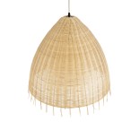 GLOBOSTAR® AQUATIC 01743 Boho Κρεμαστό Φωτιστικό Οροφής με Ντουί 1 x E27 AC 220-240V IP20 - Μπεζ - Μ60 x Π60 x Υ60cm