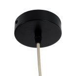 GLOBOSTAR® SCANDINAVIA 02172 Boho Κρεμαστό Φωτιστικό Οροφής με Ντουί 1 x E27 AC 220-240V IP20 - Μπεζ - Μ32 x Π32 x Υ56cm