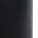 GloboStar® Artificial Garden PUEBLA 20699 Διακοσμητικό Πολυεστερικό Τσιμεντένιο Κασπώ Γλάστρα - Flower Pot Μαύρο Φ51 x Υ56cm