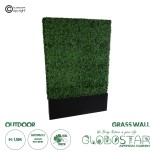 GloboStar® Artificial Garden GRASS WALL 21066 Τεχνητό Διακοσμητικό Φυτό Τοίχος από Γρασίδι Μ120 x Π30 x Υ180cm