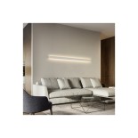 GLOBOSTAR® ALP-WALL-UPDOWN CONCEALED 70845-3M Επιφανειακό Προφίλ Αλουμινίου Ειδικό για Δημιουργία Κρυφού Φωτισμού Up & Down με Λευκό Γαλακτερό Πατητό Κάλυμμα για Ταινίες LED IP20 - Μαύρο & Λευκό - Μ300 x Π5 x Υ1.7cm