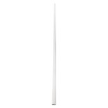 GloboStar® SURFACE-PROFILE 70858-3M Προφίλ Αλουμινίου - Βάση & Ψύκτρα Ταινίας LED με Λευκό Γαλακτερό Κάλυμμα - Επιφανειακή Χρήση Δημιουργίας Κρυφού Φωτισμού - Πατητό Κάλυμμα - Λευκό - 3 Μέτρα - Πακέτο 5 Τεμαχίων - Μ300 x Π1.7 x Υ4.2cm