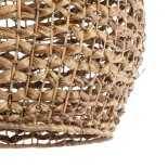 GLOBOSTAR® MANGATA 01851 Boho Κρεμαστό Φωτιστικό Οροφής με Ντουί 1 x E27 AC 220-240V IP20 - Καφέ - Μ60 x Π60 x Υ50cm