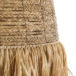 GLOBOSTAR® PORTOFERRAIO 02190 Boho Κρεμαστό Φωτιστικό Οροφής με Ντουί 1 x E27 AC 220-240V IP20 - Μπεζ - Μ60 x Π60 x Υ120cm