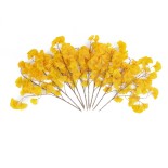 GloboStar® Artificial Garden GINKGO BRANCH 20229 Τεχνητό Διακοσμητικό Κλαδί Γκίγκο Π50 x Υ65cm