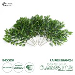 GloboStar® Artificial Garden LAUREL BRANCH 20231 Τεχνητό Διακοσμητικό Κλαδί Δάφνης Π50 x Υ65cm