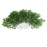 GloboStar® Artificial Garden LAUREL BRANCH 20231 Τεχνητό Διακοσμητικό Κλαδί Δάφνης Π50 x Υ65cm