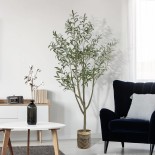 GloboStar® Artificial Garden OLIVE TREE 20423 Τεχνητό Διακοσμητικό Δέντρο Ελιά Υ170cm