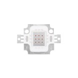 GloboStar® 73766 Υψηλής Ισχύος LED COB BRIDGELUX 10W DC 6-8V Κόκκινο - 2 Χρόνια Εγγύηση