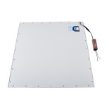 GloboStar® 60211-1 Χωνευτό LED Panel Milky Super Slim 60x60cm 48W 4320lm 120° CRI≥80Ra UGR<19 AC 220-240V IP20 Μ60 x Π60 x Υ1.5cm - Θερμό Λευκό 2700K - TÜV Certified Driver - 5 Χρόνια Εγγύηση