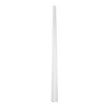 GloboStar® PLASTERBOARD-PROFILE 70840-3M Προφίλ Αλουμινίου - Βάση & Ψύκτρα Ταινίας LED με Λευκό Γαλακτερό Κάλυμμα - Χωνευτή Χρήση σε Γυψοσανίδα για Δημιουργία Κρυφού Φωτισμού - Trimless - Πατητό Κάλυμμα - Λευκό - 3 Μέτρα - Πακέτο 5 Τεμαχίων - Μ300 x Π9.7 
