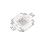 GloboStar® 73766 Υψηλής Ισχύος LED COB BRIDGELUX 10W DC 6-8V Κόκκινο - 2 Χρόνια Εγγύηση