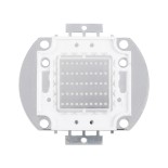 GloboStar® 73771 Υψηλής Ισχύος LED COB BRIDGELUX 50W 2500lm DC 20-24V - Μ5.6 x Π5.2 x Υ0.6cm - Πράσινο - 2 Χρόνια Εγγύηση