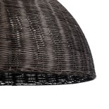 GLOBOSTAR® MONTANA 02382 Boho Κρεμαστό Φωτιστικό Οροφής με Ντουί 1 x E27 AC 220-240V IP20 - Καφέ - Μ80 x Π80 x Υ40cm