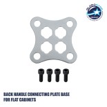 GLOBOSTAR® 41045 Connecting Plate for Flat Cabinets Installation - L00 x W00 x H00cm