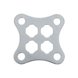 GLOBOSTAR® 41045 Connecting Plate for Flat Cabinets Installation - L00 x W00 x H00cm