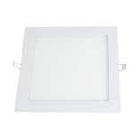 GloboStar® 60198 Χωνευτό LED Panel 20W 2120lm 120° AC 220-240V IP20 Μ22.5 x Π22.5 x Υ1.9cm Φυσικό Λευκό 4500K - 3 Χρόνια Εγγύηση