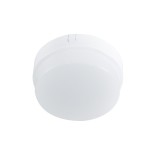 GloboStar® REVANO 61013 LED Πλαφονιέρα Οροφής Στρόγγυλη Φ12 12W 1080lm 180° AC 220-240V Αδιάβροχη IP54 Φ12 x Υ4.5cm Θερμό Λευκό 2700K - 2 Χρόνια Εγγύηση